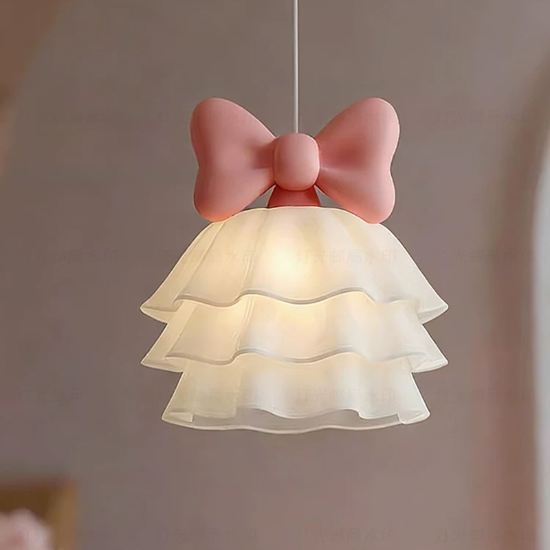 Baby Nursery Hot Air Balloon - Różowe Lampy Wiszące do Pokoju Dziecięcego
