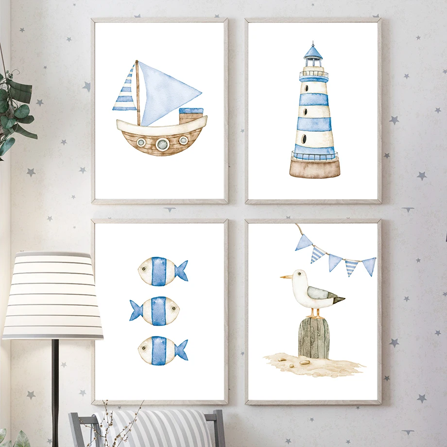 Baby Nursery Pictures - Plakaty i obrazy na płótnie z