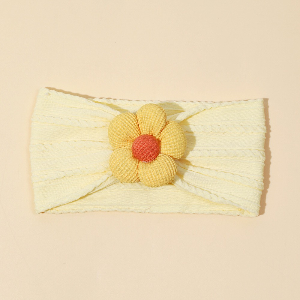 Baby Wrap Stretchy - Urocza kwiatowa opaska dla niemowląt, szeroka,
