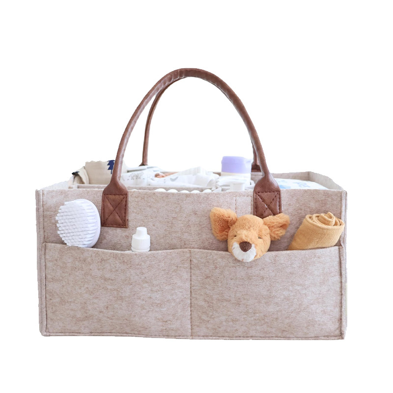 Diaper Caddy Organizer - Organizer do pokoju dziecięcego z filcu,