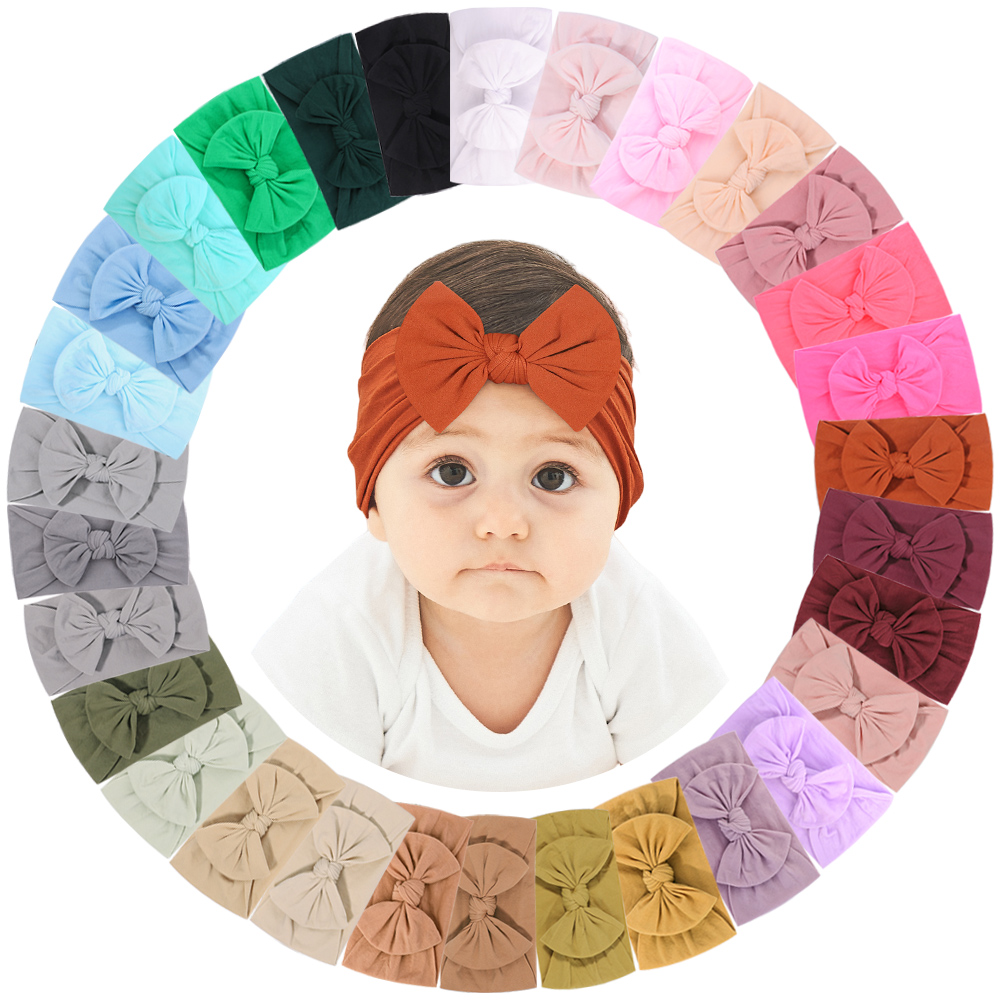 Baby Wrap Stretchy - 10/20szt 6.1'' Nylonowa opaska na głowę