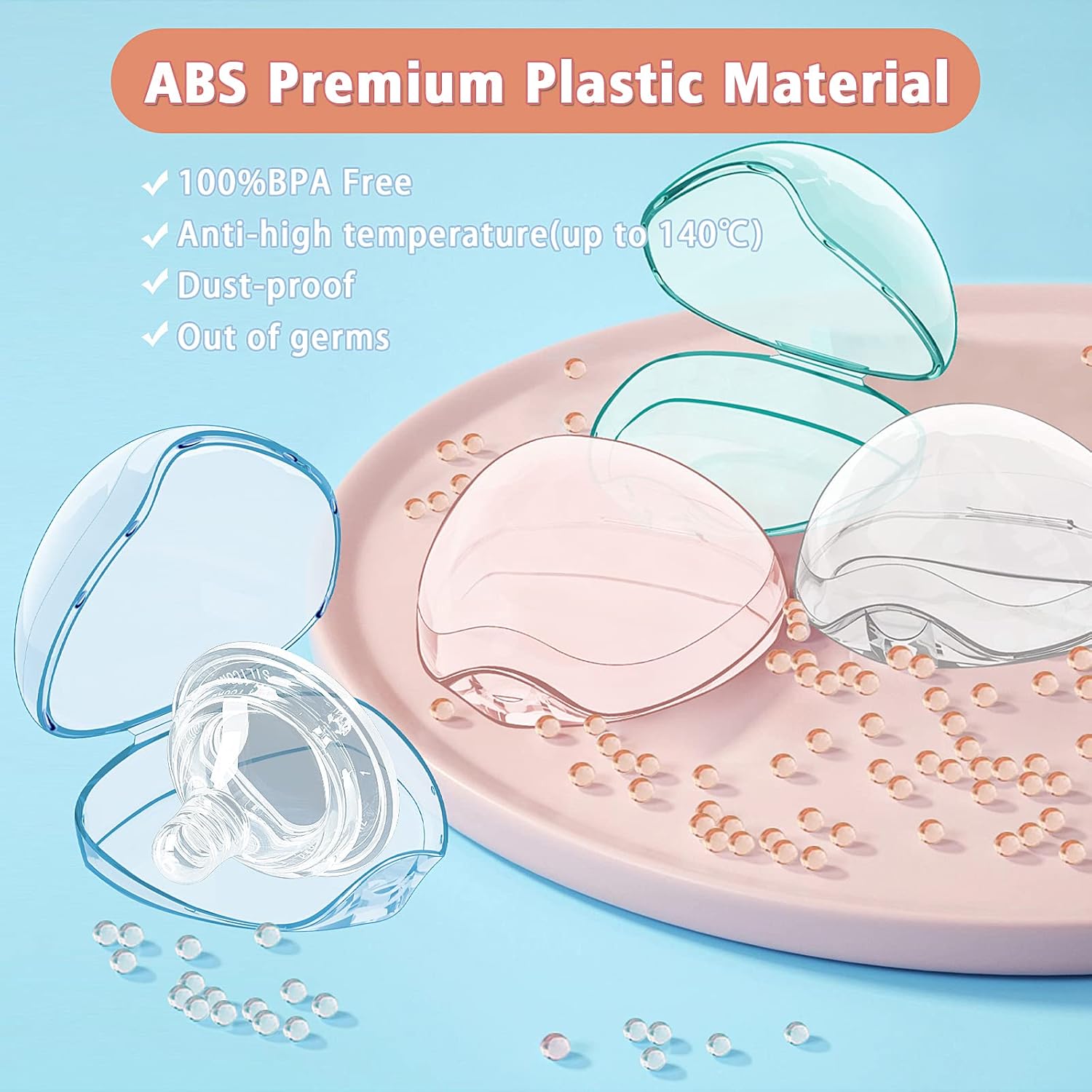 Pacifier Sterilizer Case - Pojemnik na smoczek - 2/4 szt.