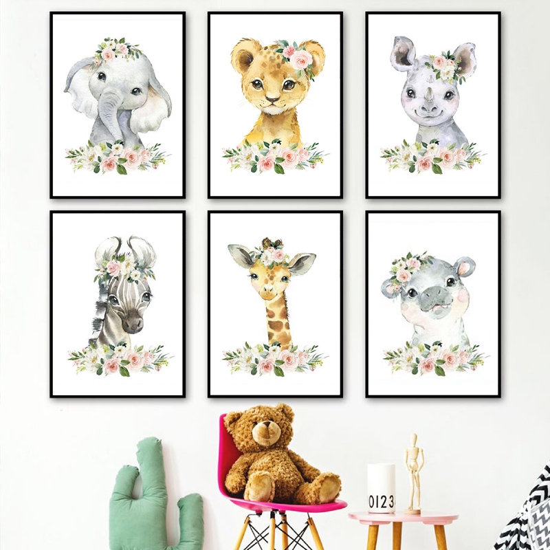 Obrazy na płótnie z motywem kw – Baby Nursery Pictures recenzja i cena