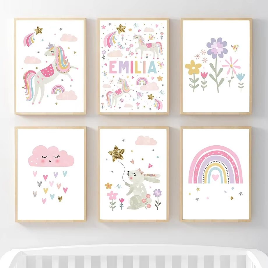 Różowy Jednorożec Królik Tęcza – Baby Unicorn Nursery recenzja i cena