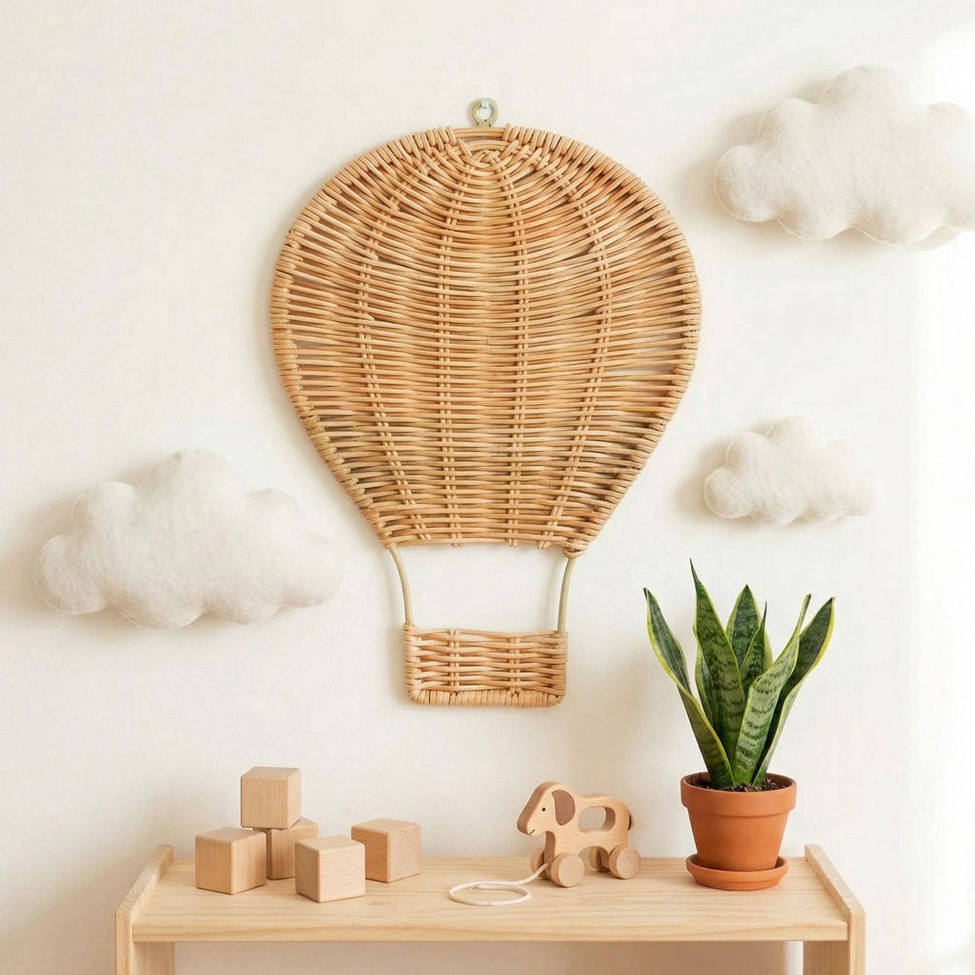 Ręcznie Robiony Rattanowy Balo – Baby Nursery Hot Air Balloon recenzja i cena
