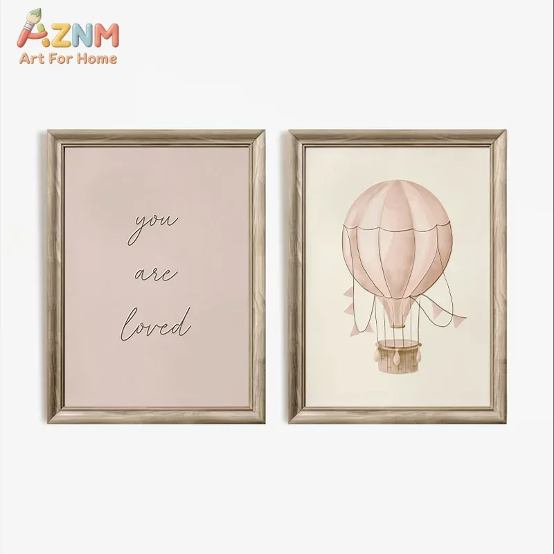 AZNM Boho Królik Balon na ogrz – Baby Nursery Vintage Decor recenzja i cena