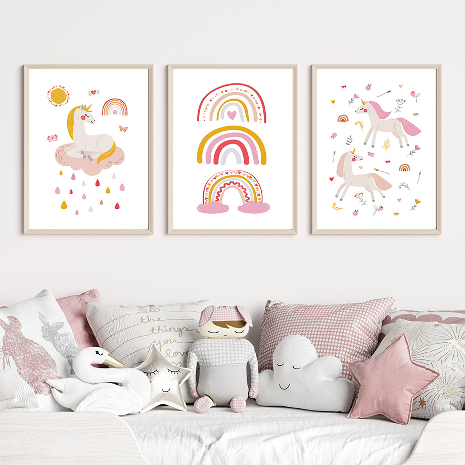 Urocze Kreskówkowe Jednorożce  – Baby Unicorn Nursery recenzja i cena