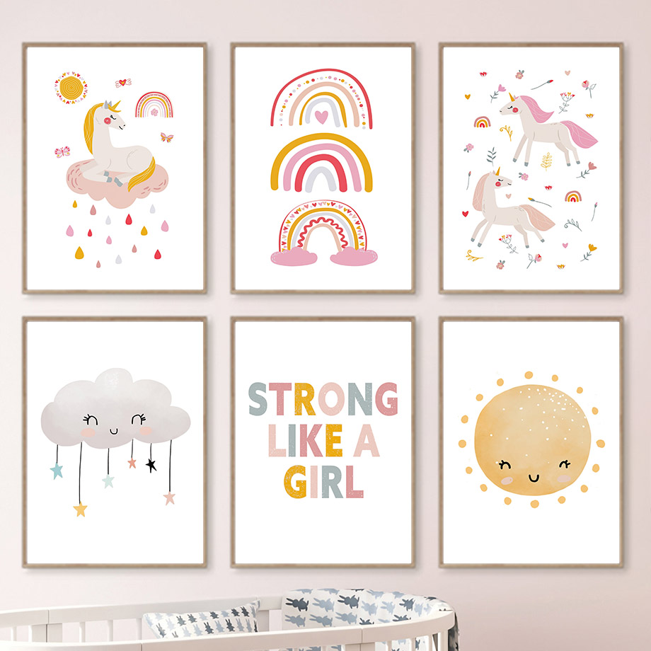 Urocze Kreskówkowe Jednorożce  – Baby Unicorn Nursery recenzja i cena
