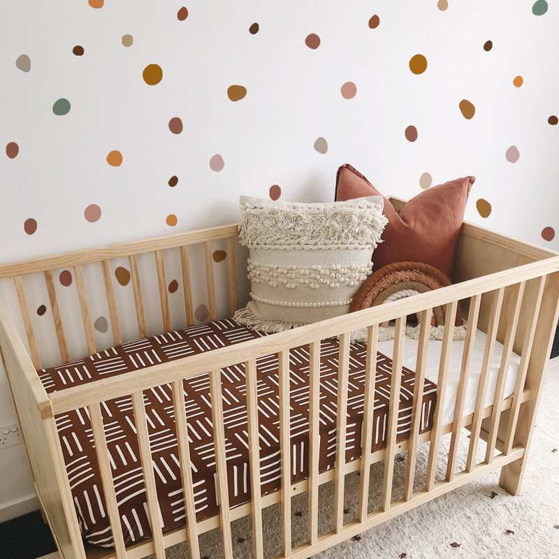 Boho Nursery Polka Dot Kreatyw – Baby Nursery Vintage Decor recenzja i cena