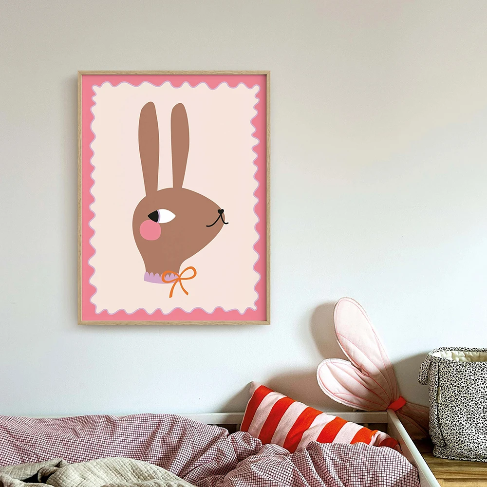 1 szt. bezramowy Zabawne Zwier – Baby Unicorn Nursery recenzja i cena