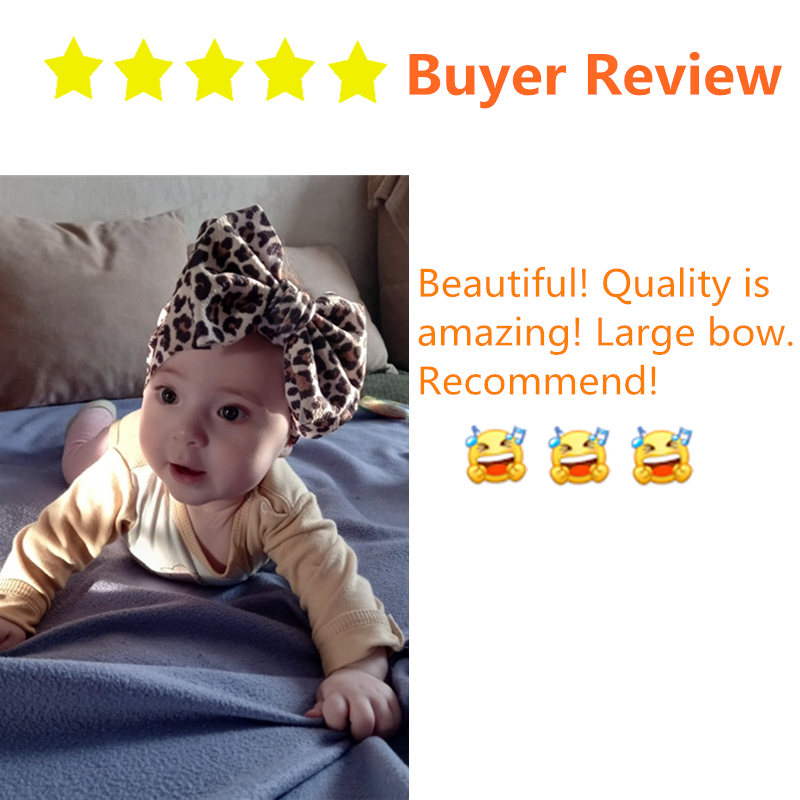 Baby 7'' Large Hair Bow Headba – Baby Wrap Stretchy recenzja i cena