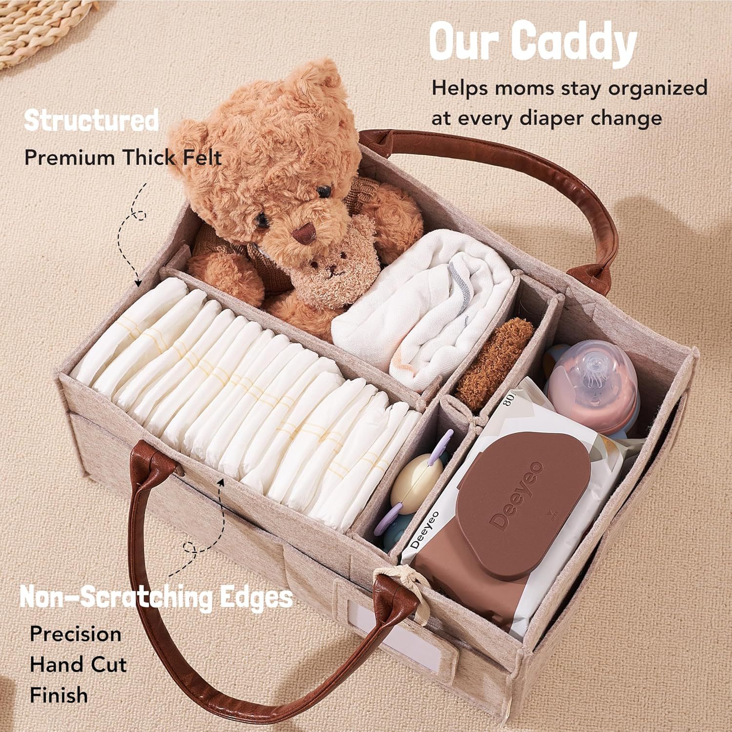 Organizer do pokoju dziecięceg – Diaper Caddy Organizer recenzja i cena