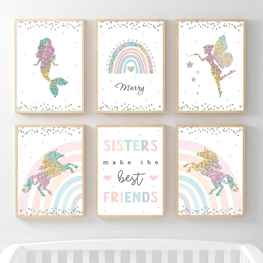 Kawaii Mermaid Angel Girl Unic – Baby Unicorn Nursery recenzja i cena