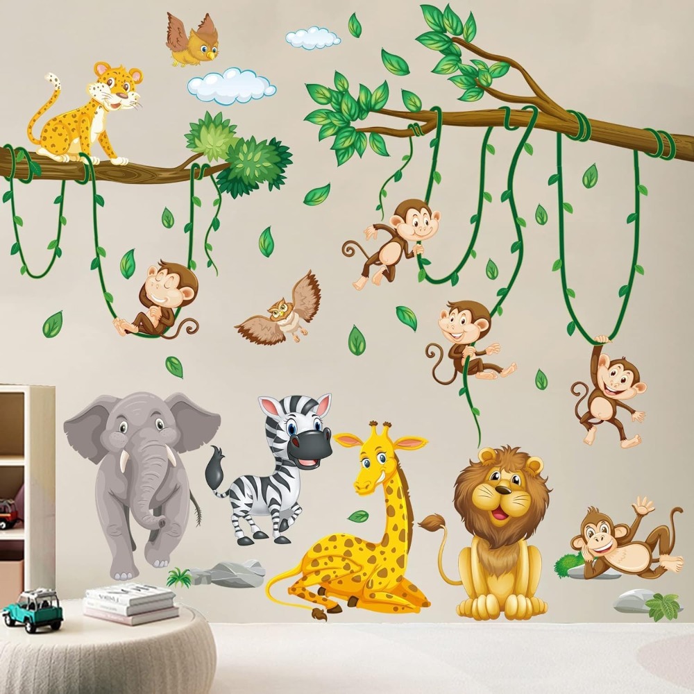Naklejki ścienne z motywem dżu – Baby Nursery Decor Boy recenzja i cena