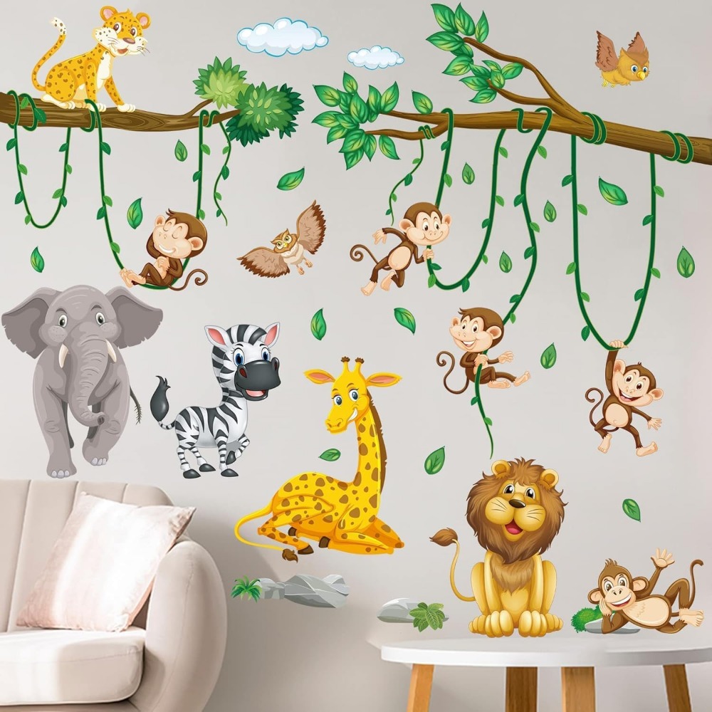 Naklejki ścienne z motywem dżu – Baby Nursery Decor Boy recenzja i cena