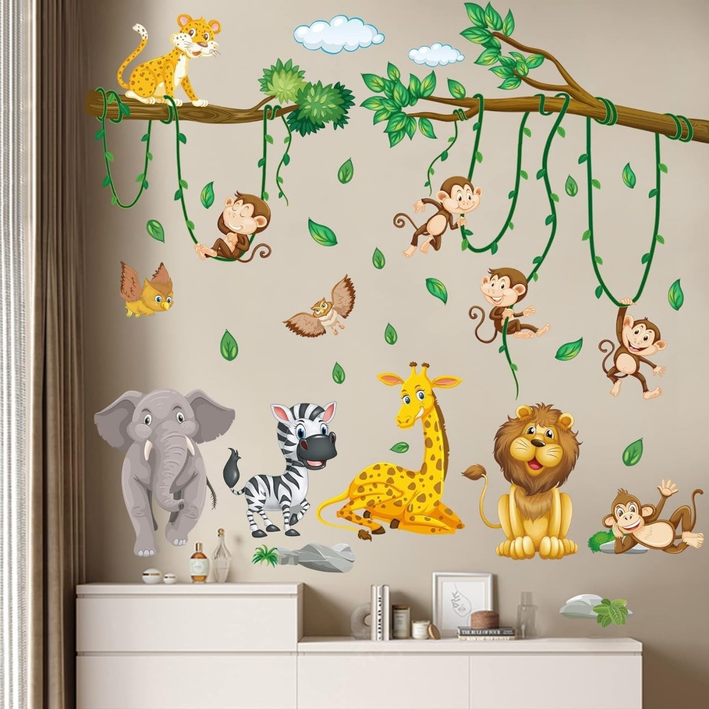 Naklejki ścienne z motywem dżu – Baby Nursery Decor Boy recenzja i cena