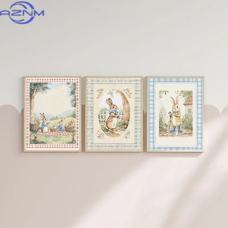 AZNM Vintage Boho Niebieska Kr – Baby Nursery Vintage Decor recenzja i cena