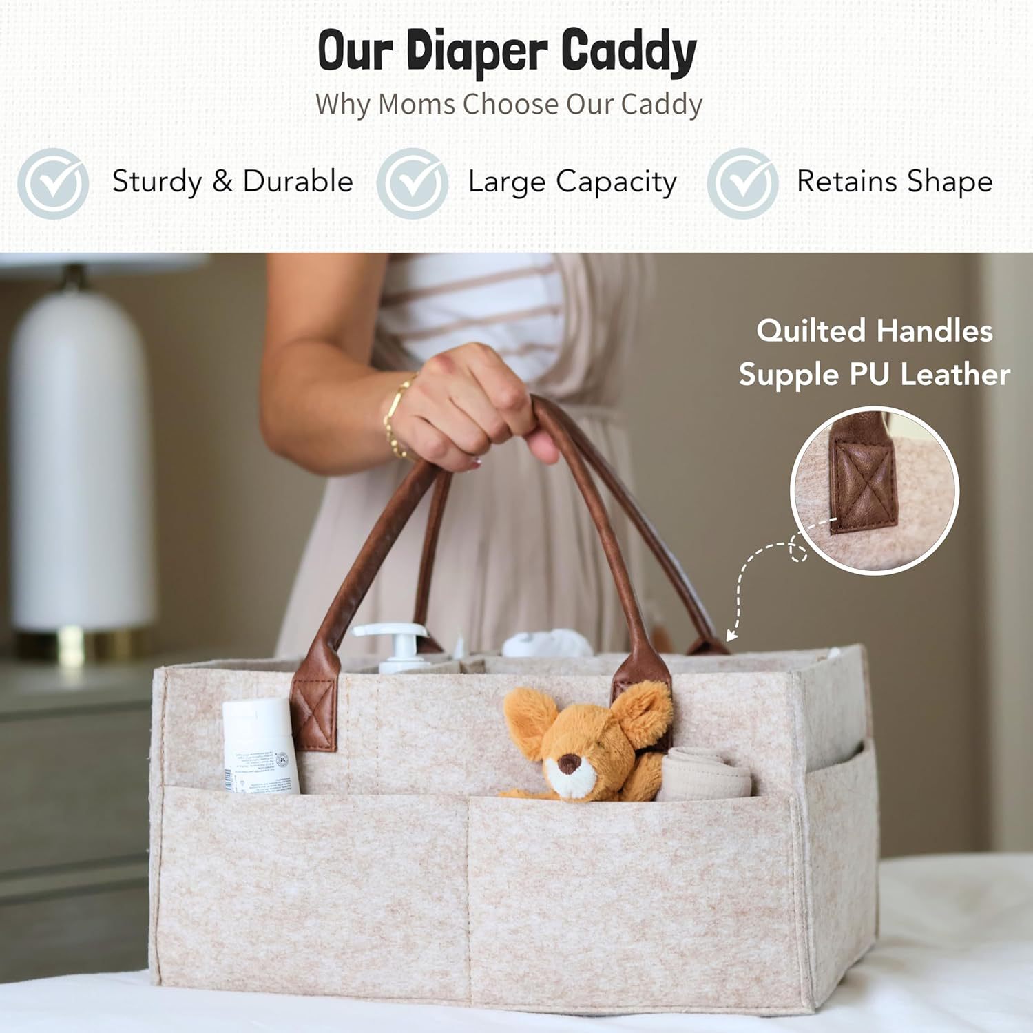Organizer do pokoju dziecięceg – Diaper Caddy Organizer recenzja i cena