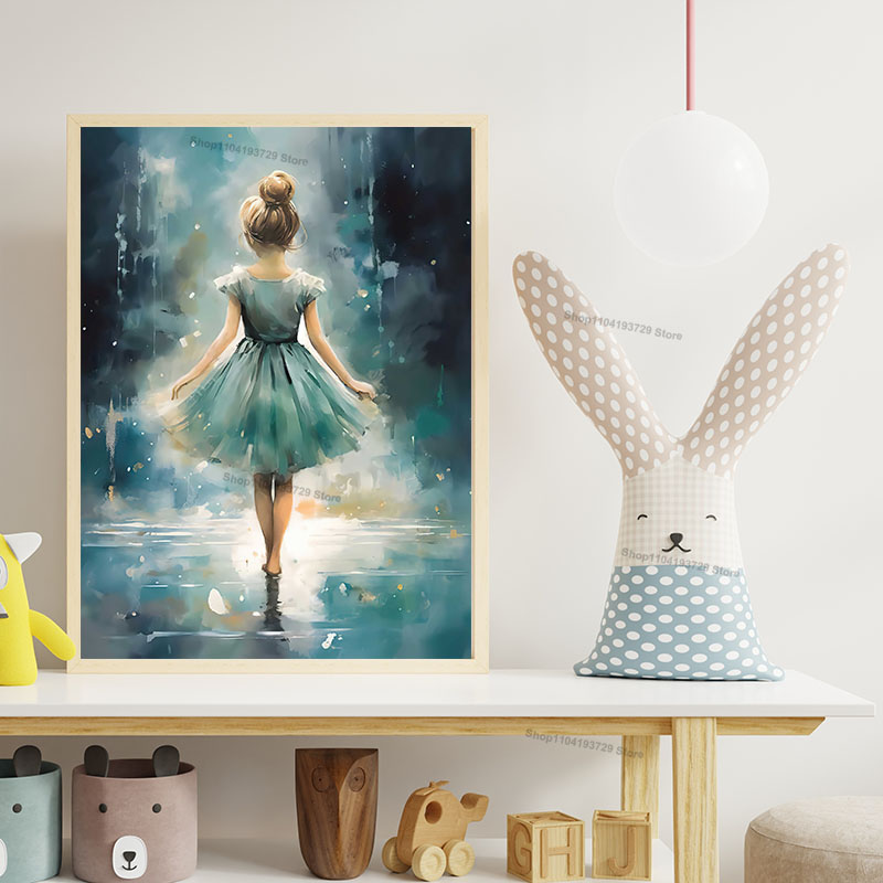 Akwarelowe baletniki, szkielet – Baby Nursery Pictures recenzja i cena