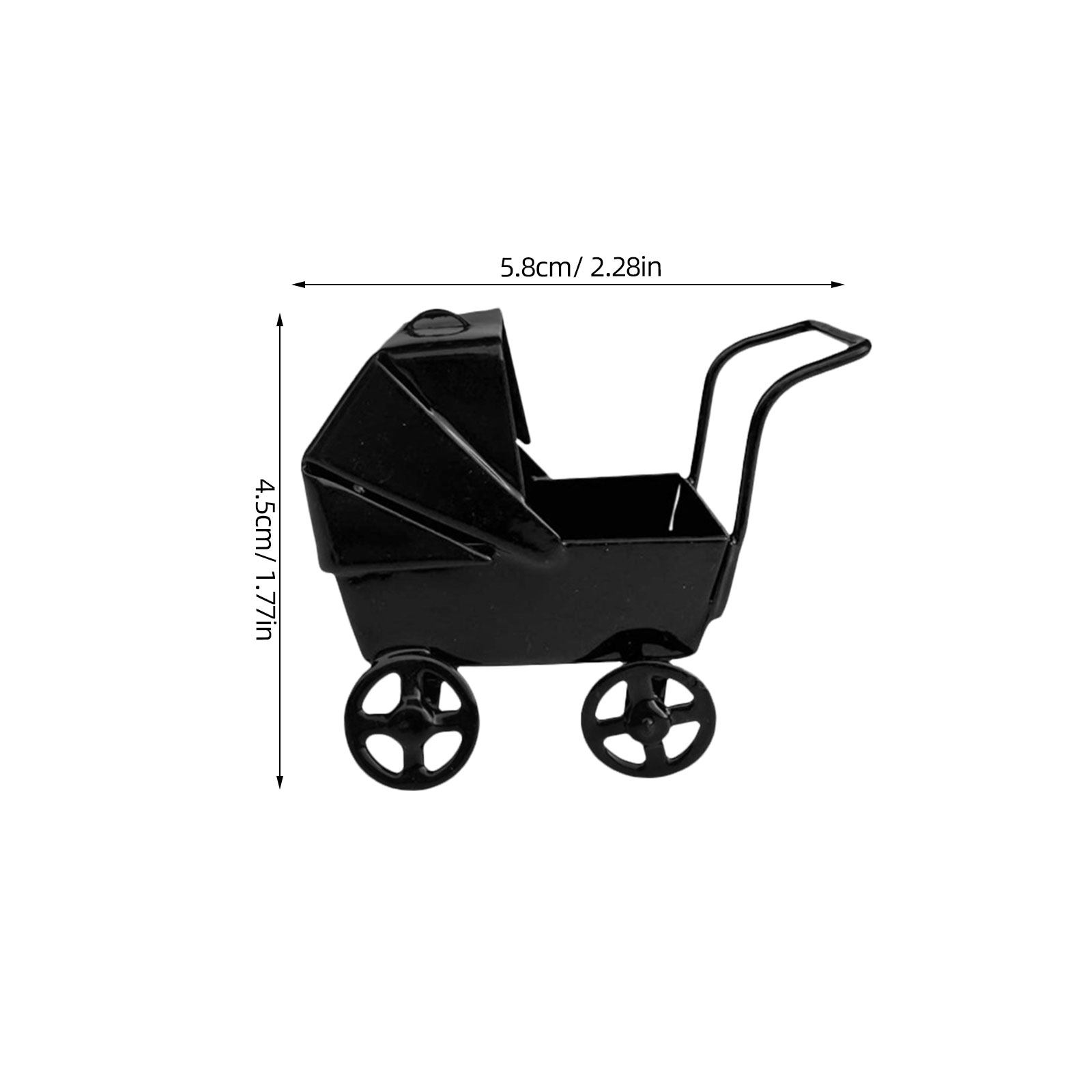 Miniaturowy żelazny wózek dzie – Baby Nursery Vintage Decor recenzja i cena