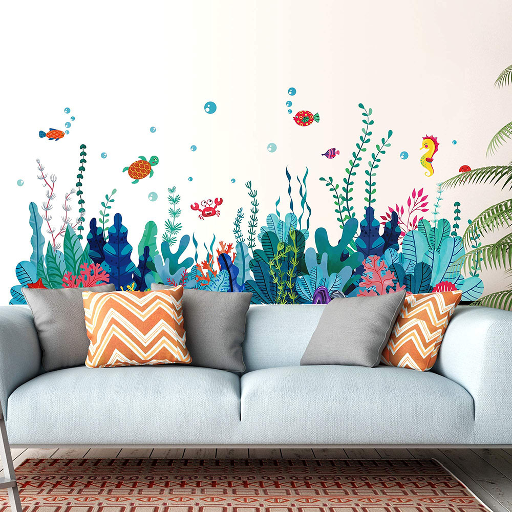 Duże naklejki ścienne podwodne – Baby Nursery Under The Sea recenzja i cena