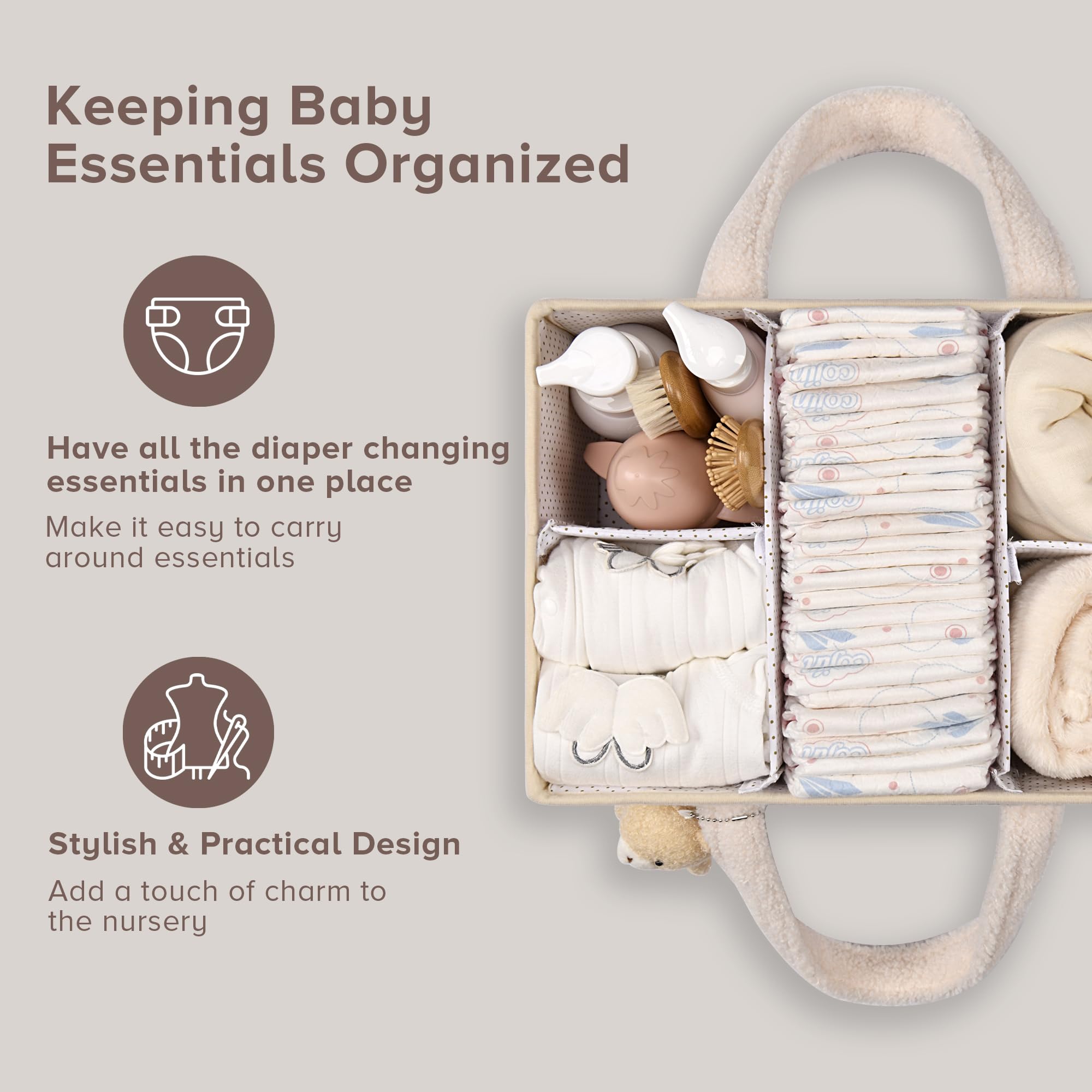 Organizer na pieluchy dla niem – Diaper Caddy Organizer recenzja i cena