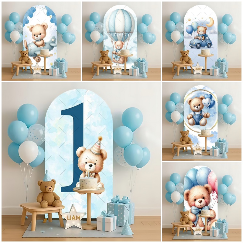 Tło na pierwsze urodziny dziec – Baby Nursery Hot Air Balloon recenzja i cena