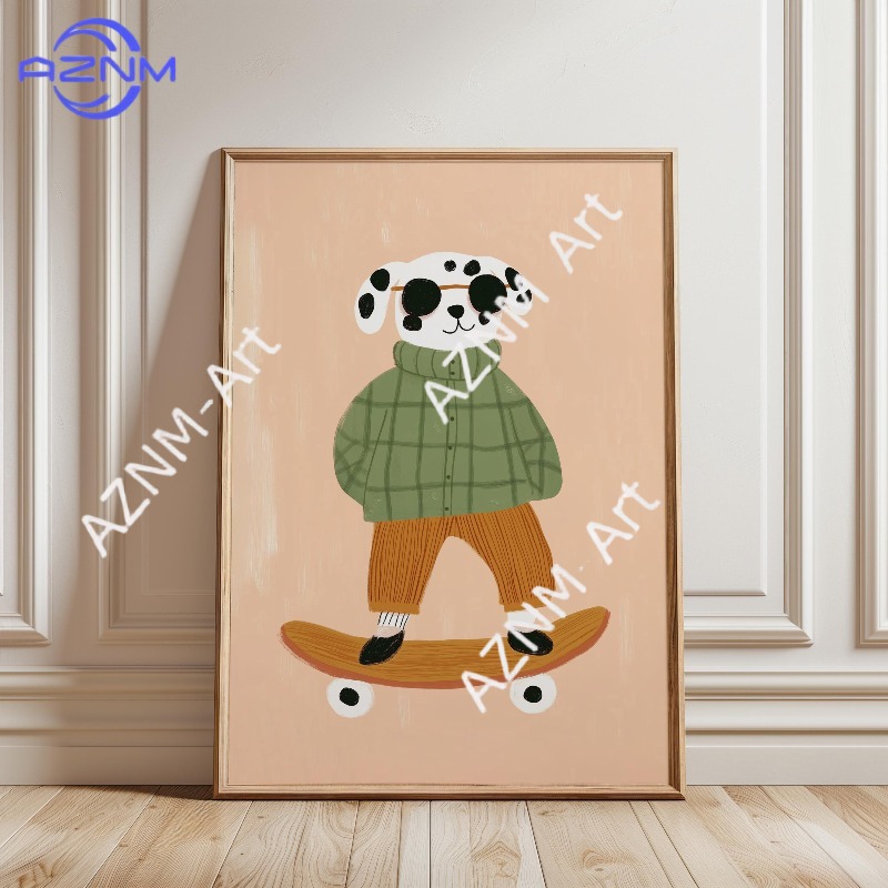 1 szt. Zabawny plakat ze zwier – Baby Nursery Art recenzja i cena