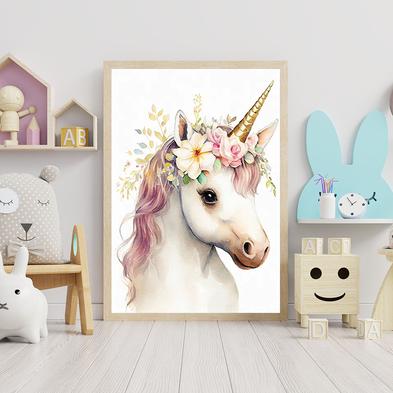 Baby Bear Bunny Deer Raccoon O – Baby Unicorn Nursery recenzja i cena