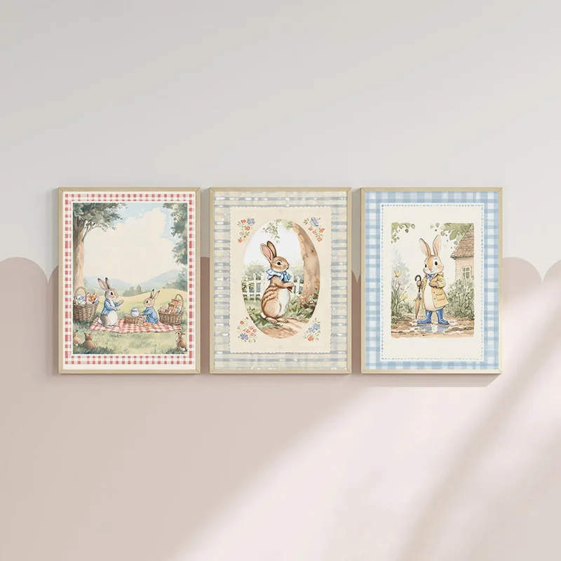 Plakat w stylu vintage boho z  – Baby Nursery Vintage Decor recenzja i cena