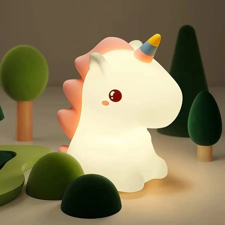 Lampka Nocna LED USB Jednoroże – Baby Unicorn Nursery recenzja i cena
