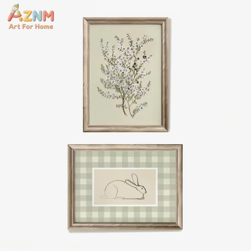 AZNM Vintage Obraz na Płótnie  – Baby Nursery Vintage Decor recenzja i cena
