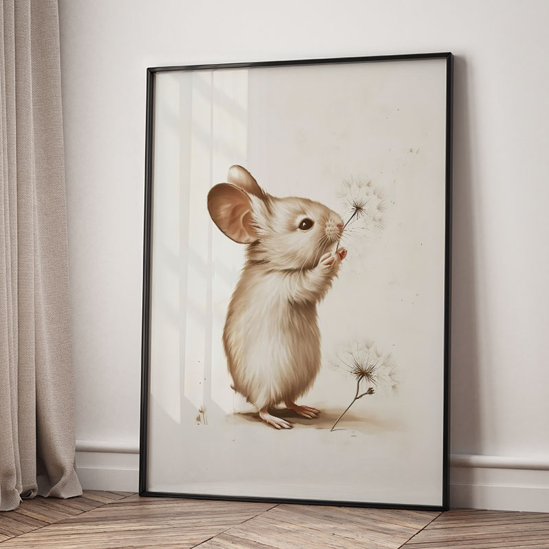 Niedźwiedź Królik Lis Jeleń Wi – Baby Nursery Pictures recenzja i cena