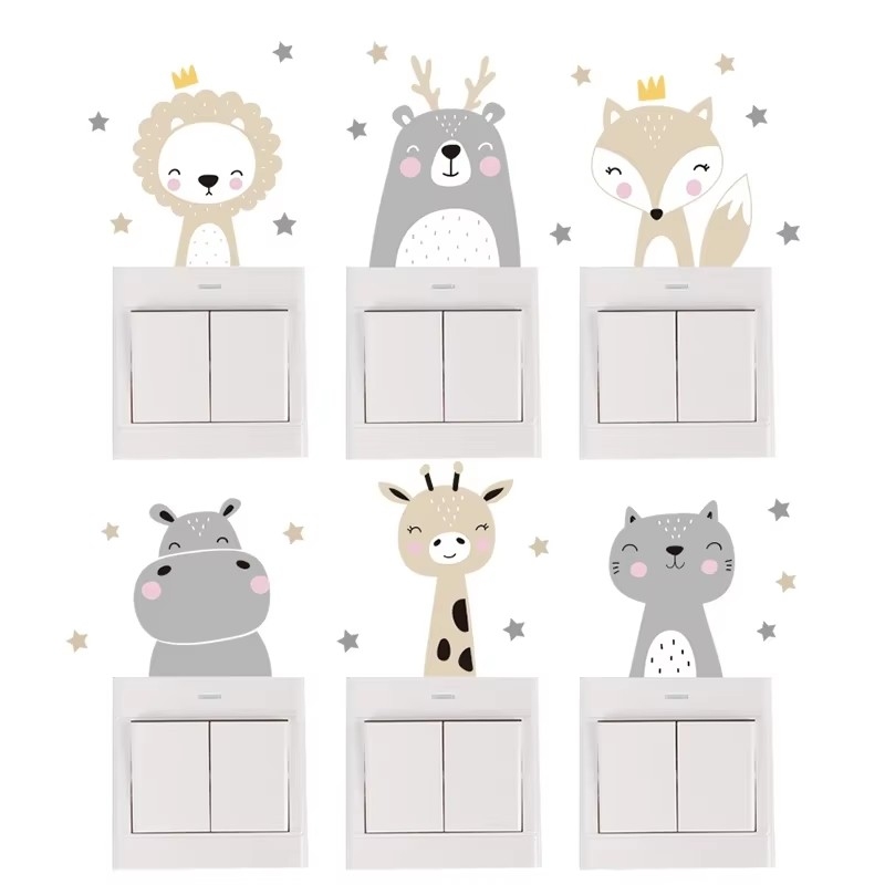 Urocze naklejki ścienne z moty – Baby Nursery Decor Boy recenzja i cena