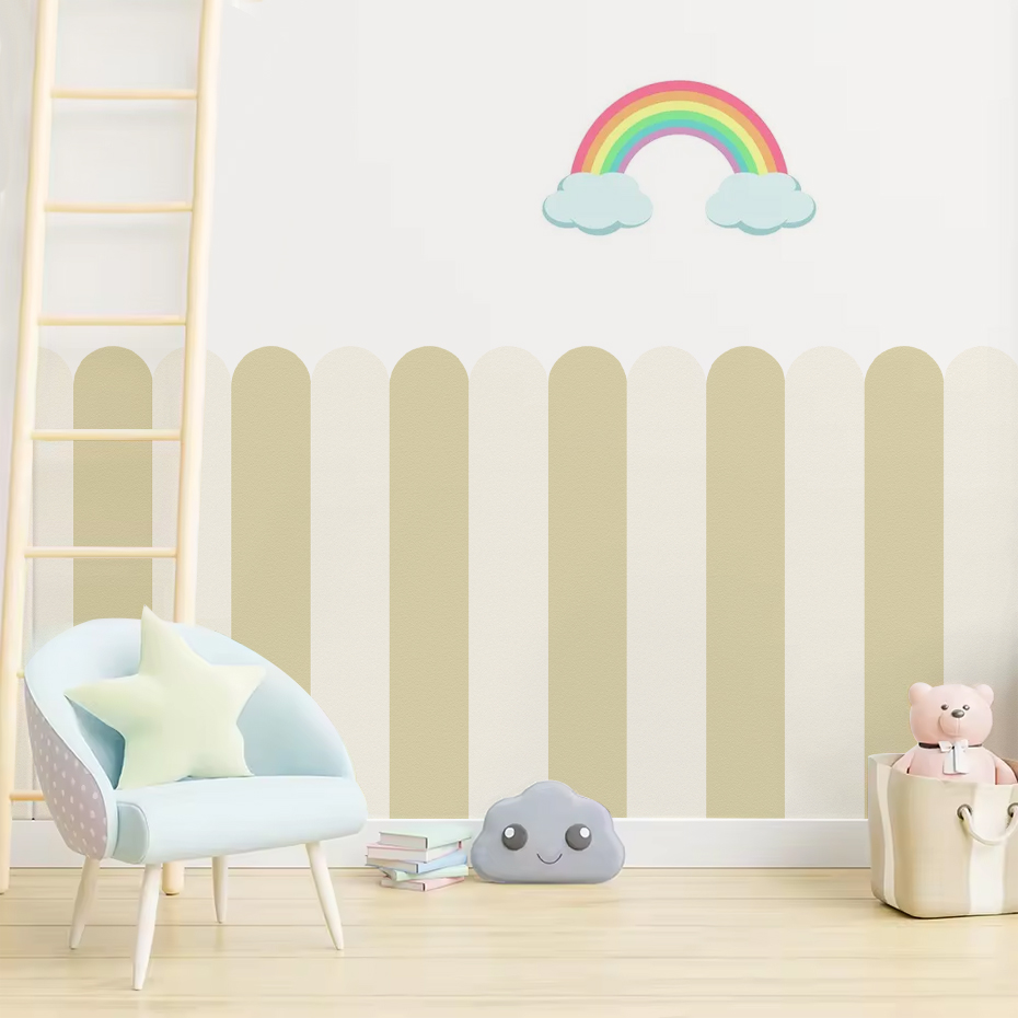 Wielokolorowa pionowa tapeta w – Baby Nursery Pictures recenzja i cena
