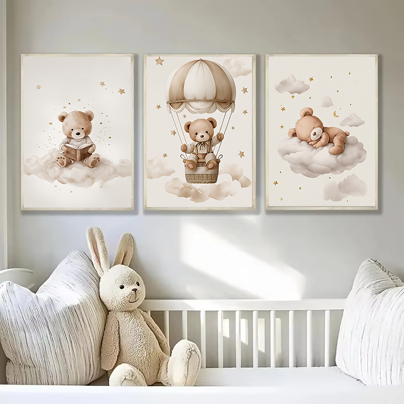 3 szt./zestaw Boho Plakat na p – Baby Nursery Pictures recenzja i cena