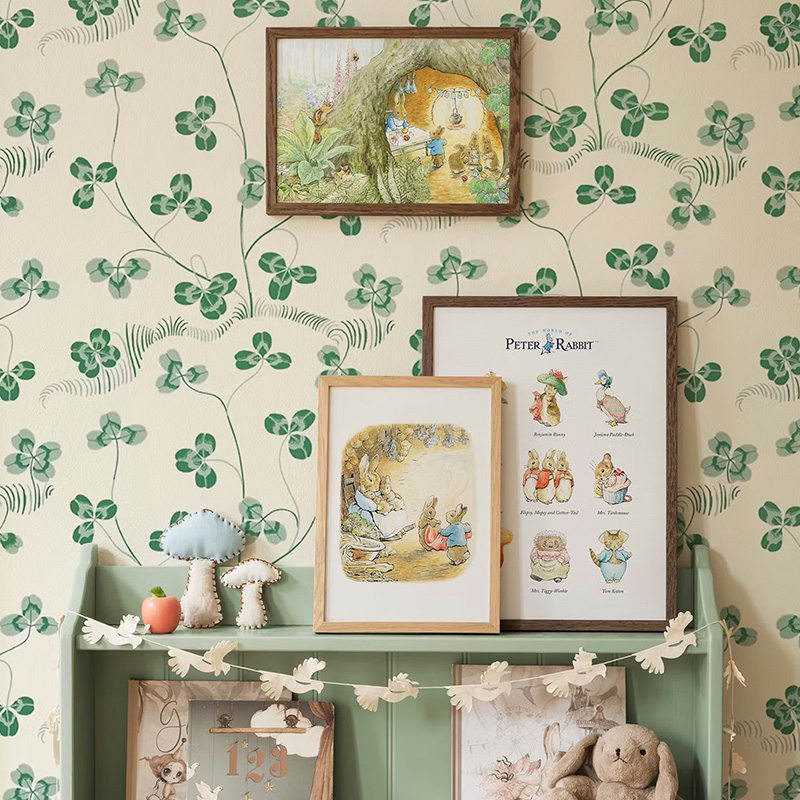 1 szt. bezramowy dekoracyjny w – Baby Nursery Vintage Decor recenzja i cena