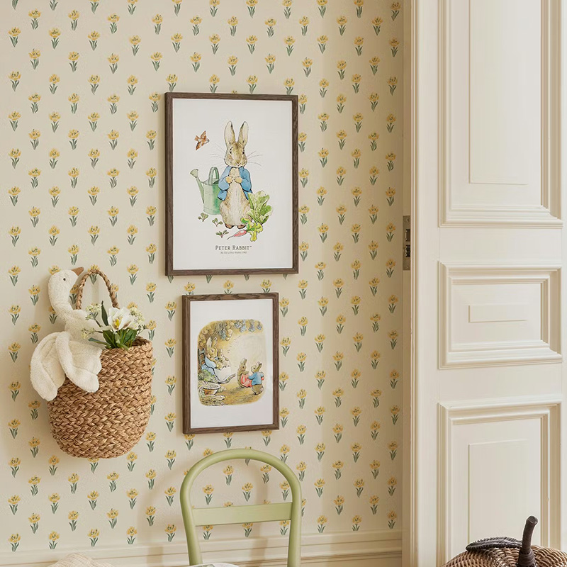 1 szt. bezramowy dekoracyjny w – Baby Nursery Vintage Decor recenzja i cena